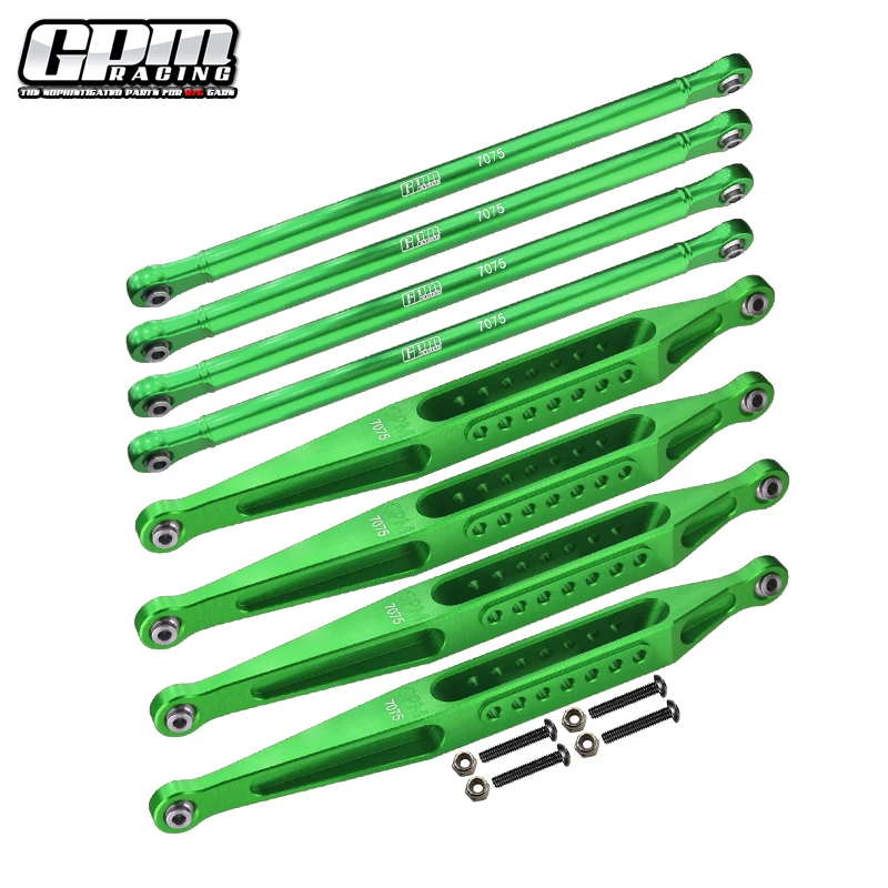 GPM LOSI 1/8 LMT eje sólido LOS04022 para juego de barra de enlace superior e inferior de aluminio 7075