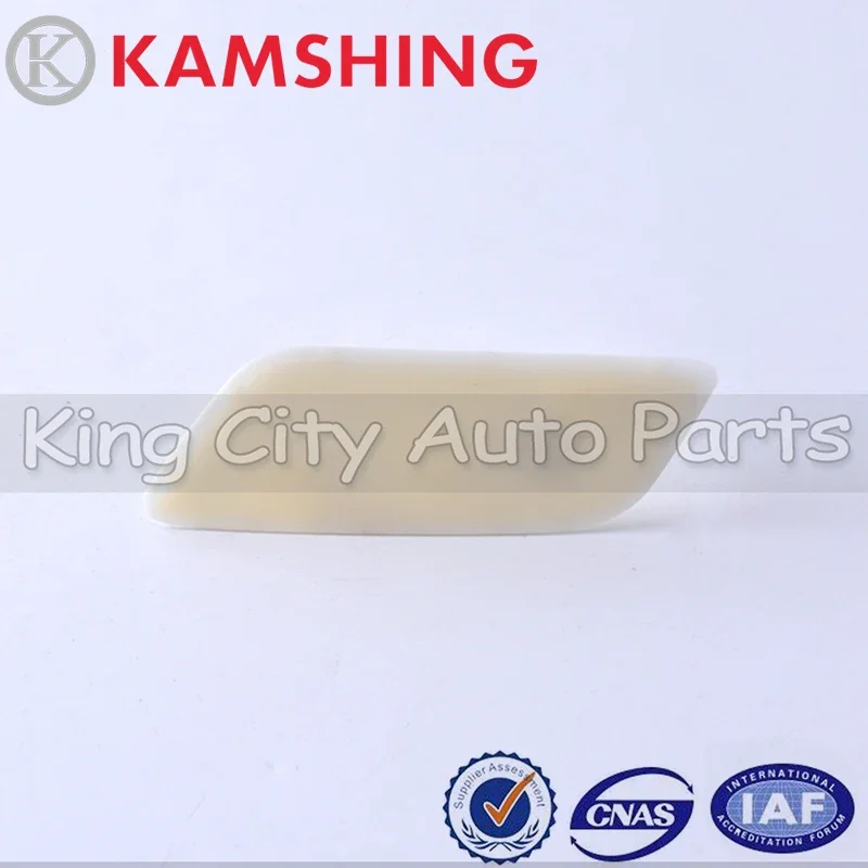 

For Chevrolet Malibu 2016-2018 Unpainted Front Bumper Headlight Washer Nozzle Cover Headlamp Water Lid Spray Cap shell