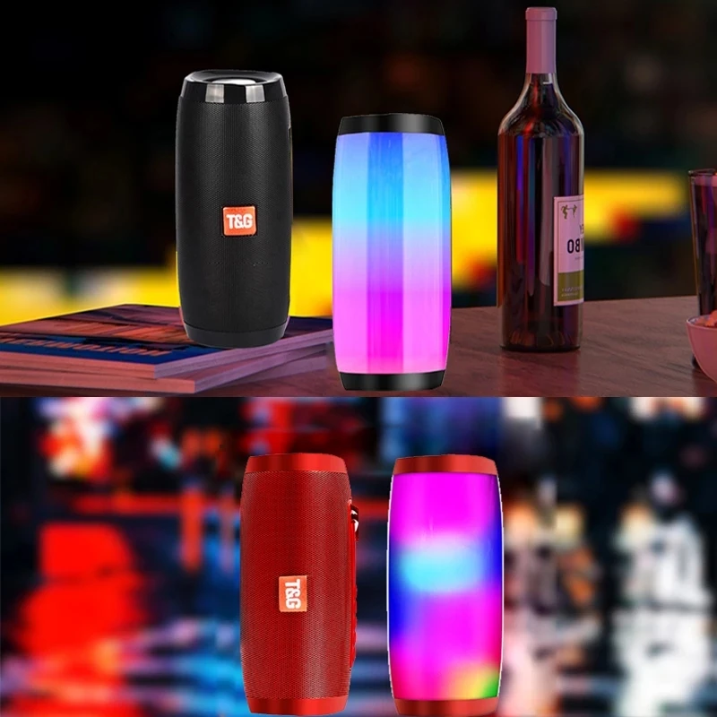 Outdoor Bluetooth Speaker Wireless Portable Radio FM Receiver Soundbar Music Sound Box Bar Subwoofer Bass Aux Blutooth For Phone