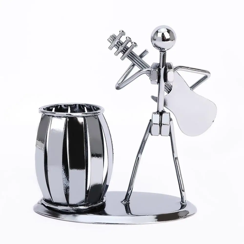 

Instrument Play The Guitar Novelty Pencil Pot Vase Desk Tidy Organizer School Office Container Stationery Supplies