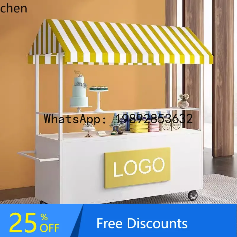 YFY  Outdoor Stall Rack Internet Celebrity Night Market Stall Rack Commercial Street Market Detachable Display Stand