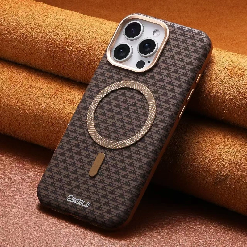 

Simple and Stylish Magnetic Phone Anti Drop Protective Case Suitable for IPhone 15, 16, 17 Pro Promax