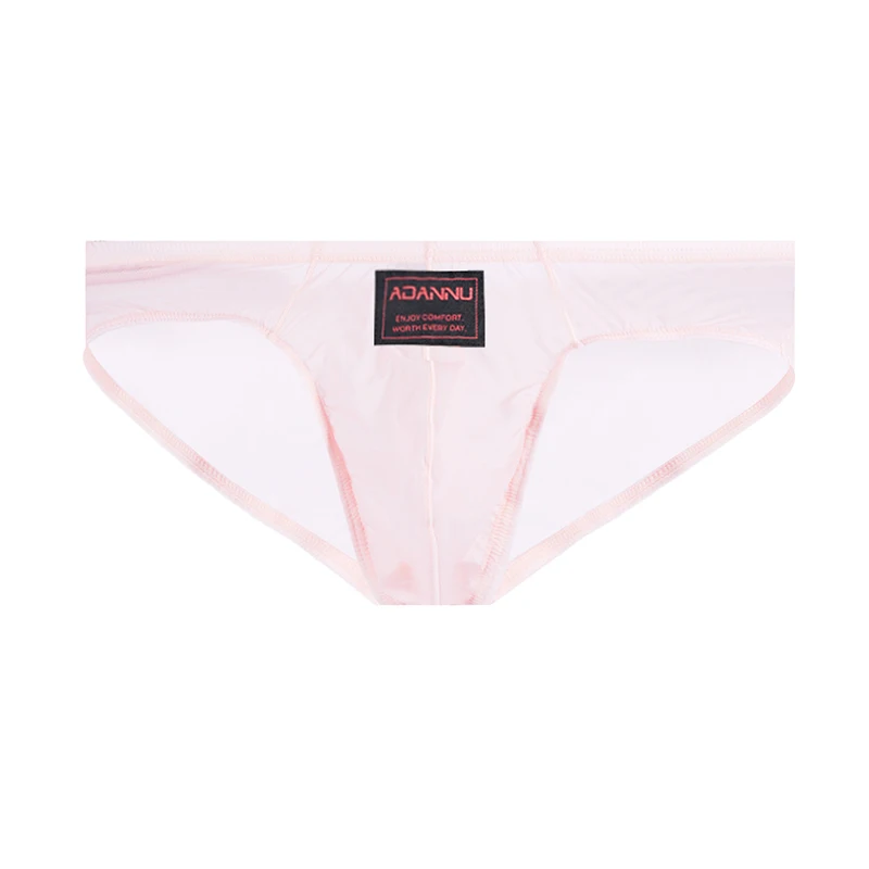

Men's Low Waist Briefs Ultra Thin Sexy Transparent Deep V-Back Hip Raise Breathable Underwear Comfortable Underpants