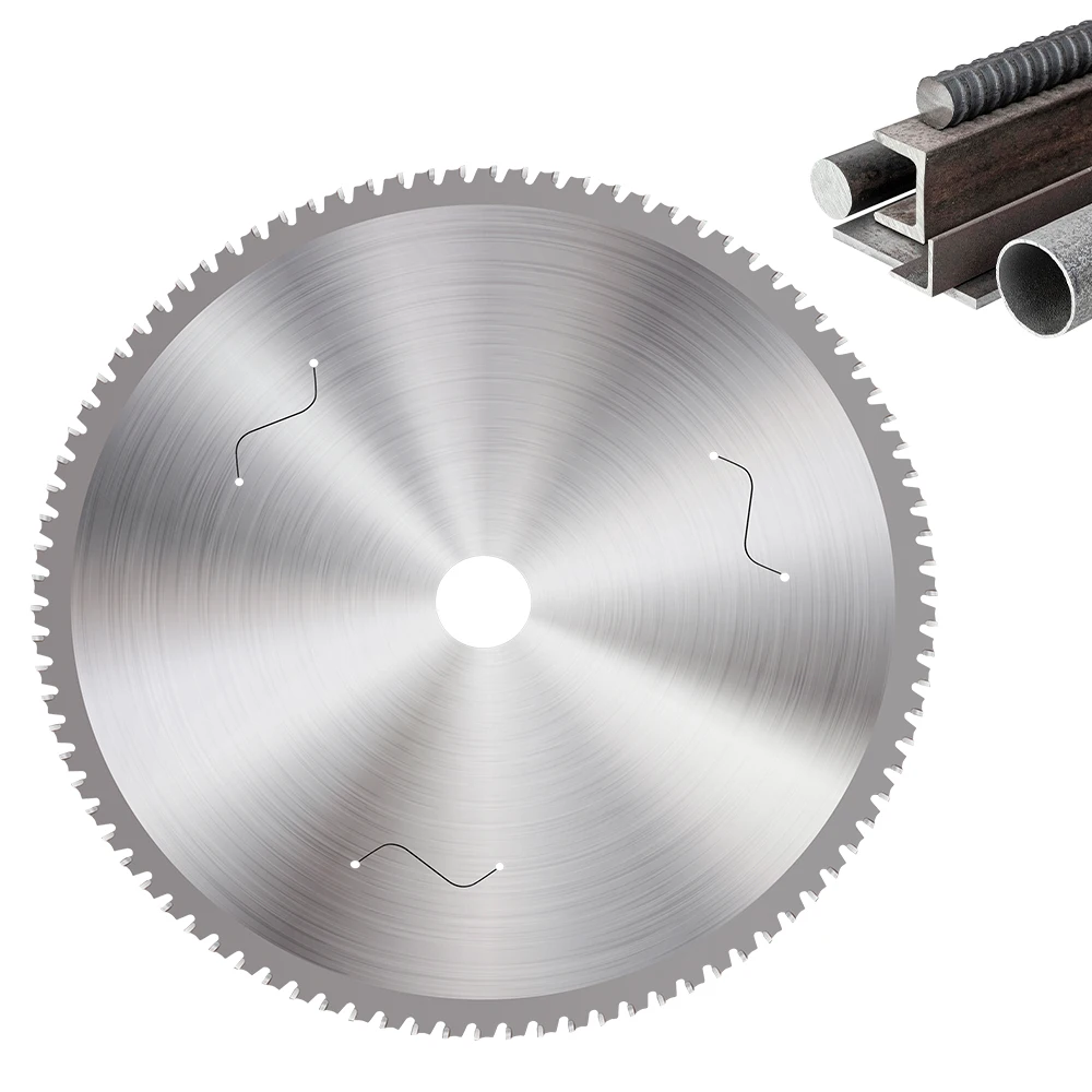 XCAN Metallschneideblatt 305–355 mm Kreissägeblatt für Aluminium, Eisen, Stahl, Metallbearbeitung, Trennscheibe, Sägescheibe – Detail 4