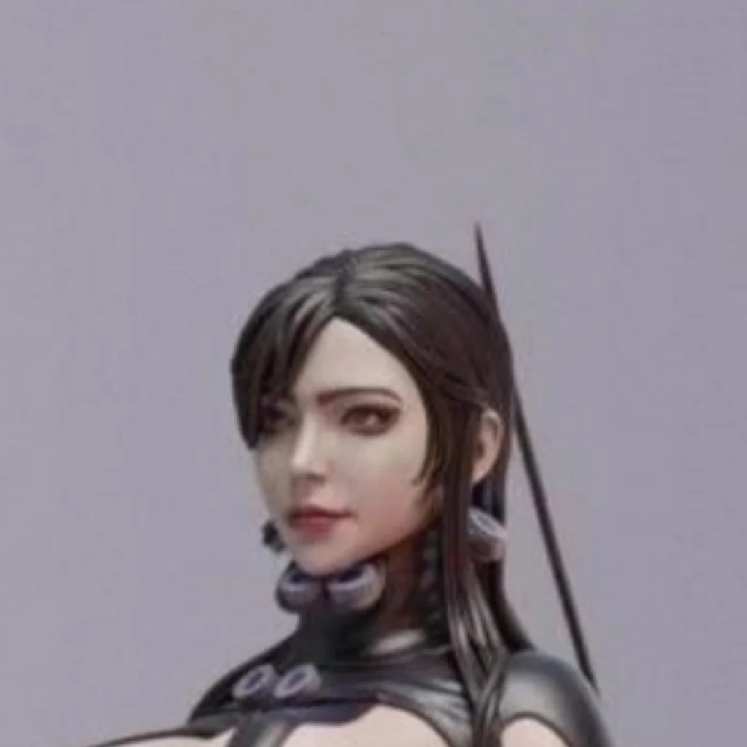 

1/24 Scale 75mm height Resin Figure Assemble Model Kit Shimopei Reika holds a katana Unassembled and Unpainted 3D printing Toy