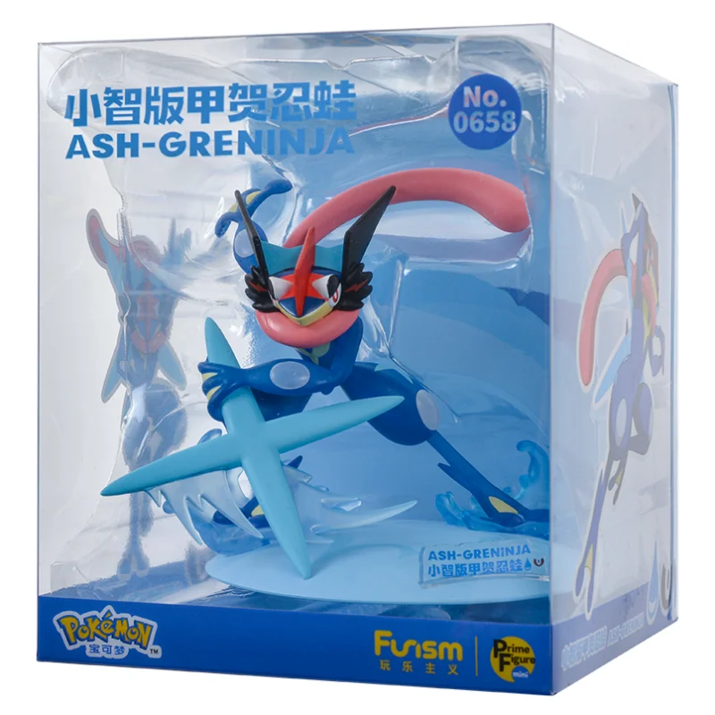 Pokemon ASH-Greninja  Anime Action Figure Model Statue Collection Desktop Decoration Ornament Toy Gift