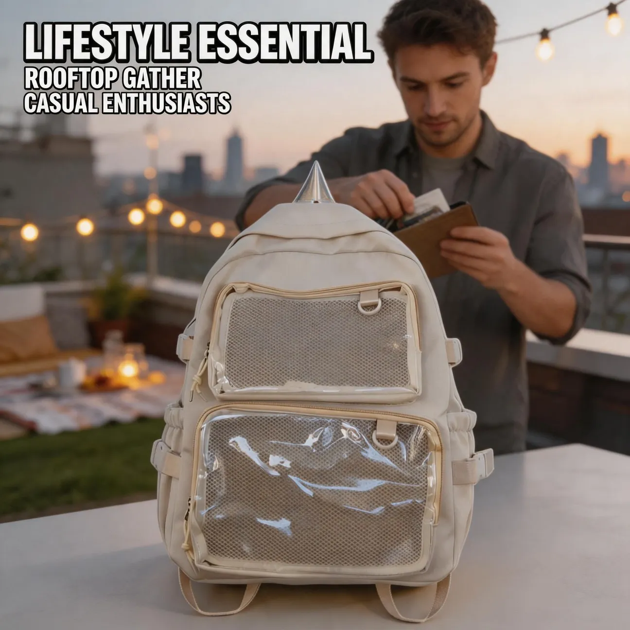 Portable Backpack, Easy to Carry