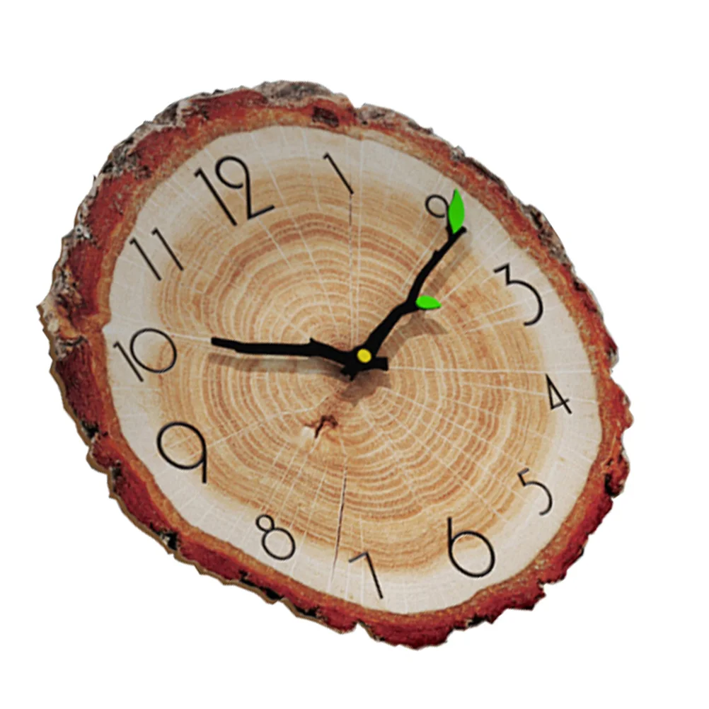 

Annual Ring Wall Clock Child Large Digital Clocks UV Printing Outdoor Design