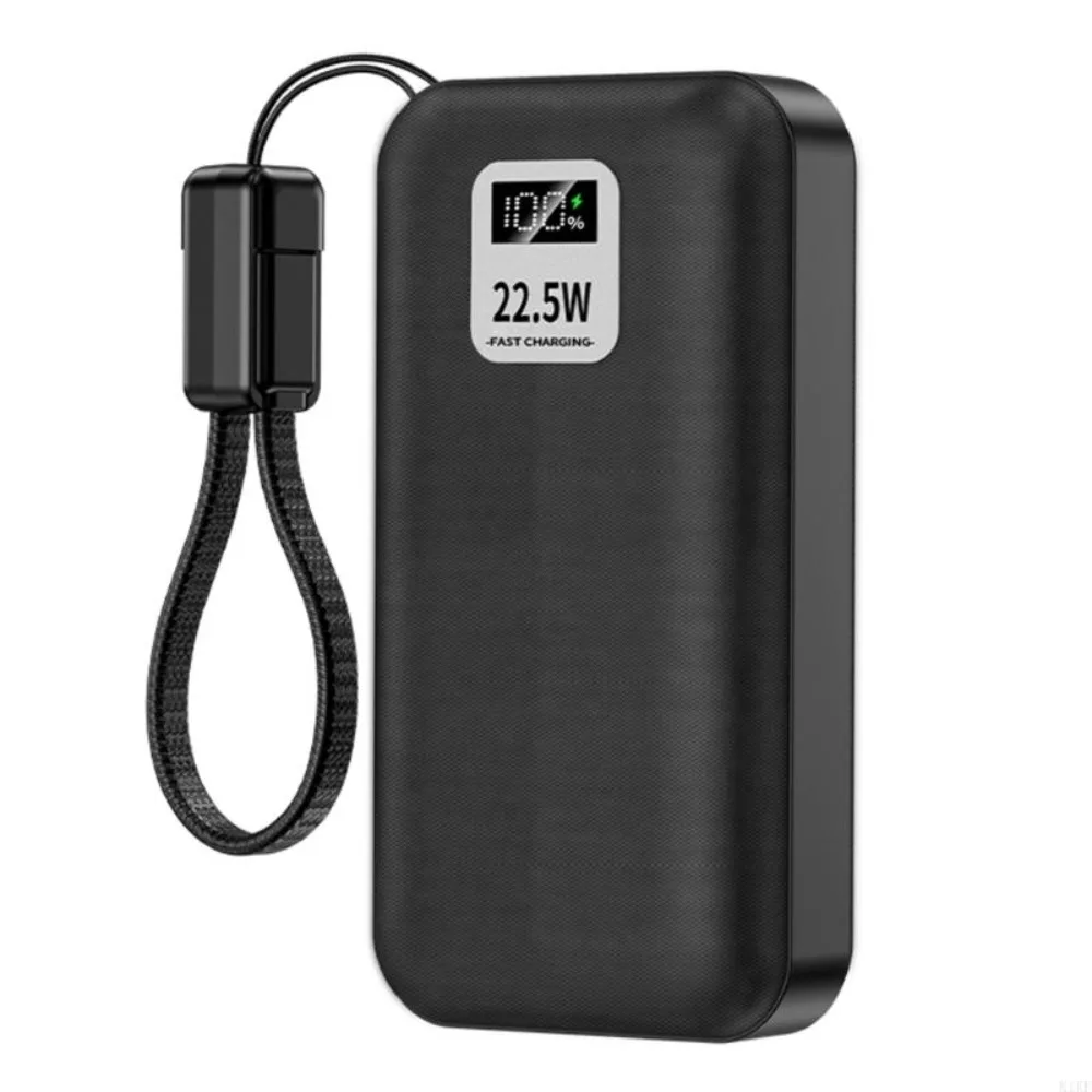 For 2pcs 21700 Batteries Power Bank Case Detachable Empty Battery Housing Shell Portable Charger Case (Batteries Not Included)