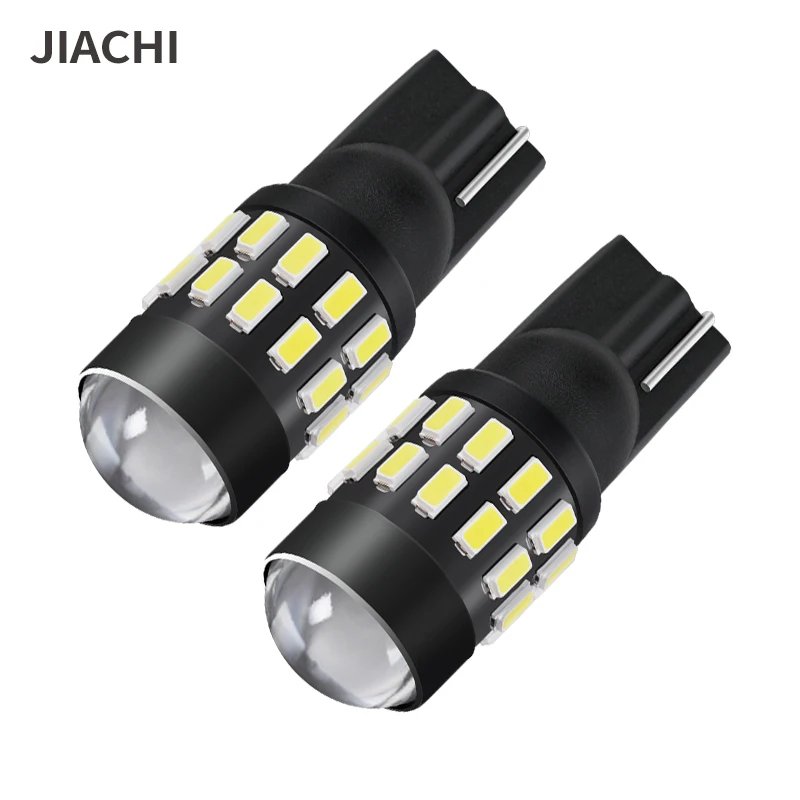 JIACHI 10PCS LAMPS Extreme Bright 3014 Chip Bulbs Car Parking Backup Reverse Wide LENS Lights