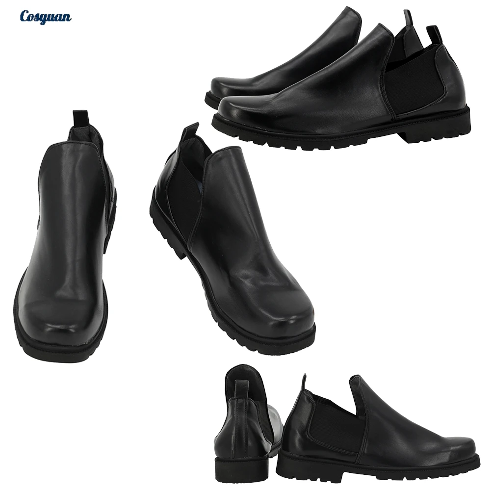 

Movie Space Battle Baylan Skoll Shoes PU Leather Costume Accessories Party Disguise Men Adult Halloween Fantasia Male Footwear