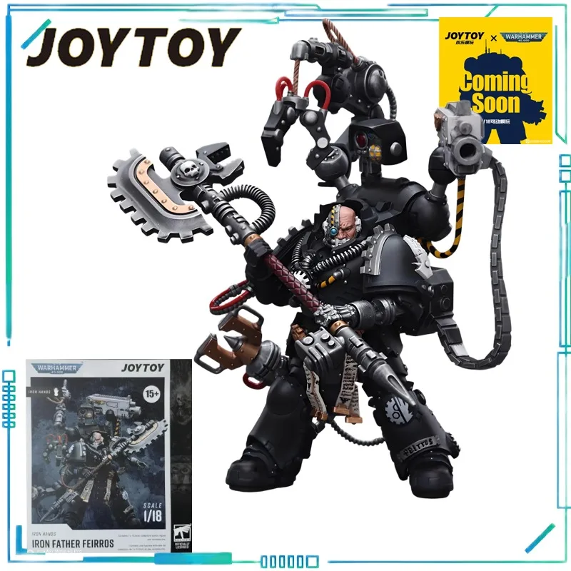 JOYTOY véritable JOYTOY X Warhammer 40K série la main d'Astat acier Terminator société commandant et fer père Philos modèle