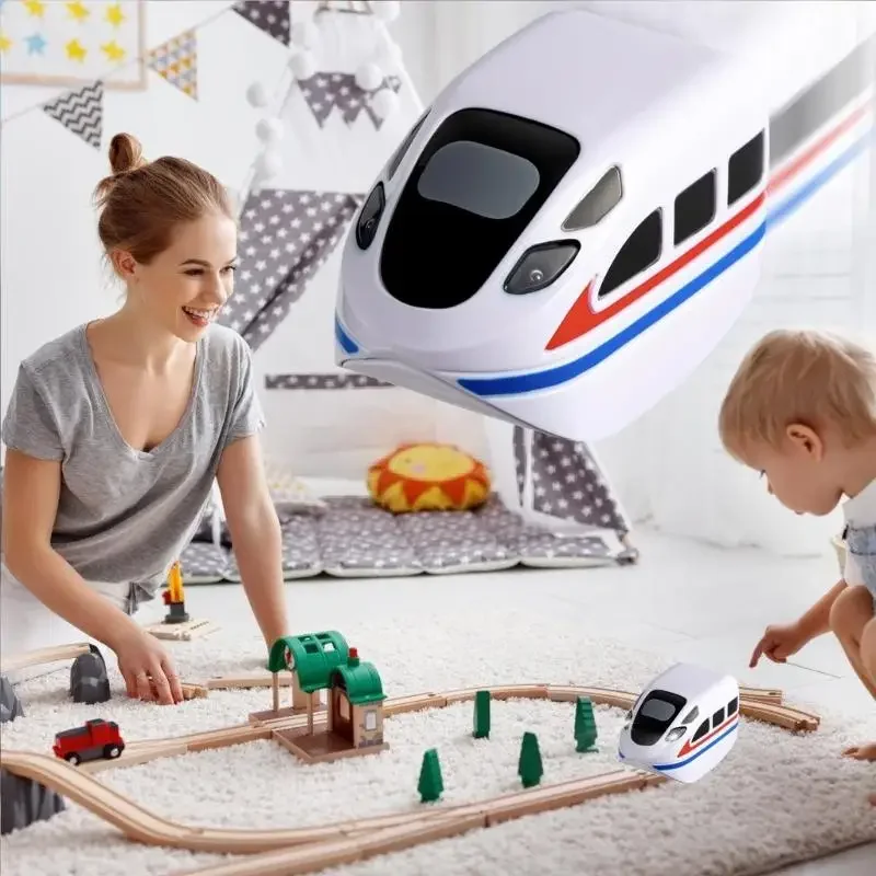 

Электрический высокоскоростной поезд, игрушечный автомобиль для детей, развивающие игры от 3 лет и старше, безопасный пластик,