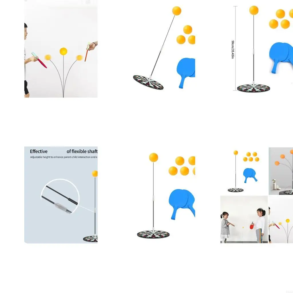 

Учебное устройство для настольного тенниса устанавливает эластичный тренажер оборудования для мягкого вала.