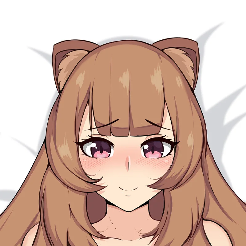 

Dakimakura Anime Raphtalia Pillow Case Double-sided Print Of Life-size Body Pillowcase Gifts Cushion Cover