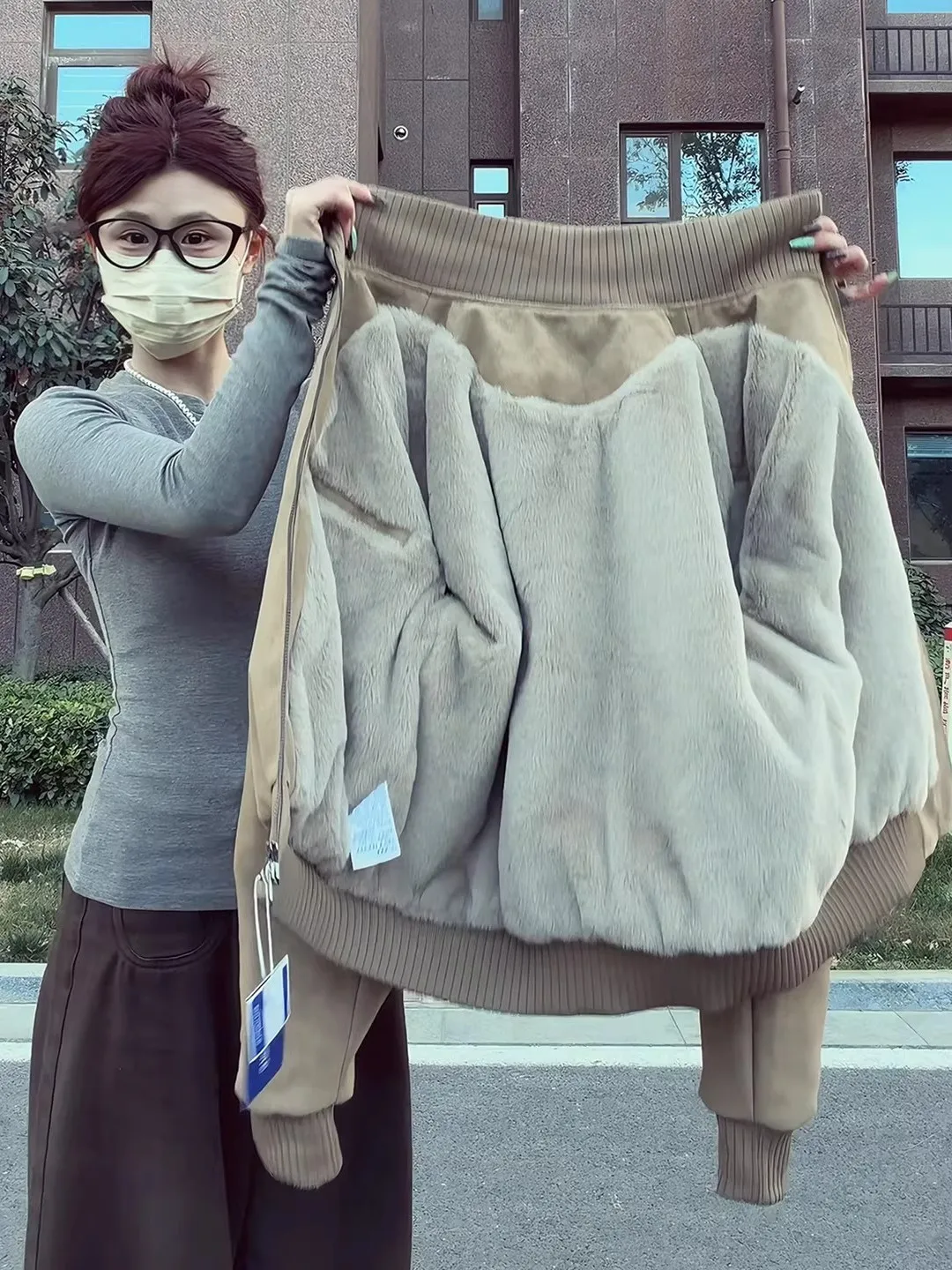 

Американская матовая кожаная куртка унисекс с эффектом тай-дай, зимняя, на флисовой подкладке, из искусственной кожи и хлопка, в стиле авиаторской куртки