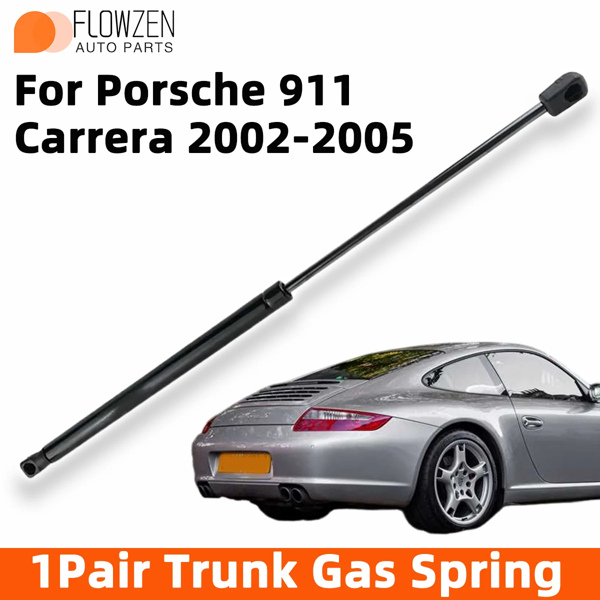 

1PC Gas Struts Spring Bar For Porsche 911 Carrera 2002-2005 Rear Luggage Support Air Pressure Rod OE SG406017 99651255104