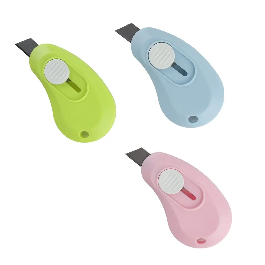 NEW Cute Mini Small Pocket Sized Craft Wrapping Box Paper Envelope Cutter Utility Knife Letter Opener Student Art Supplies