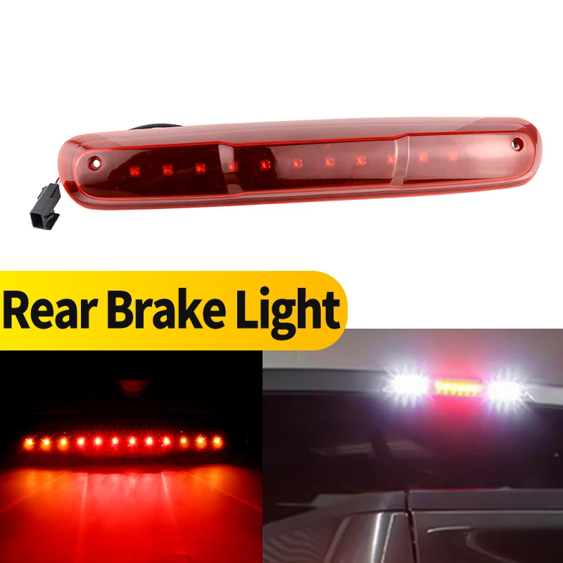 

1 шт., 3-й задний стоп-сигнал высокого уровня, центральный стоп-сигнал для GMC Sierra 1500 и 1500 2007-2013 2500 и 3500 2007-2014 Hummer 2009-2010