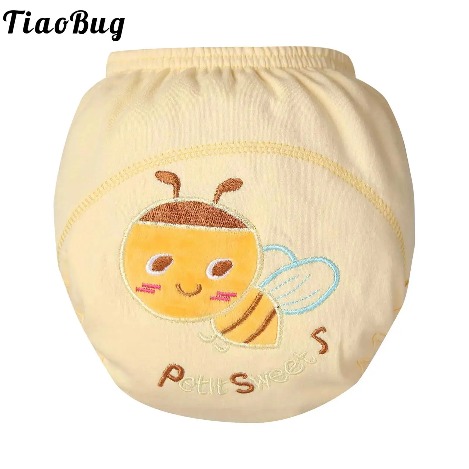 سراويل تدريب قطنية للأطفال ، سراويل داخلية للتبول ، أغطية حفاضات ، سراويل قابلة للغسل ، سراويل داخلية ماصة ، قابلة لإعادة الاستخدام ، فتيات ، أولاد