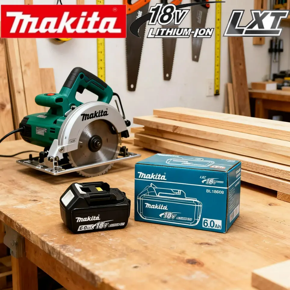 Batterie d'origine BL1850 pour Makita 18v 6ah, batteries d'outils compatibles BL1830 BL1860 BL1850B pour meuleuse sans fil Makita 18 volts