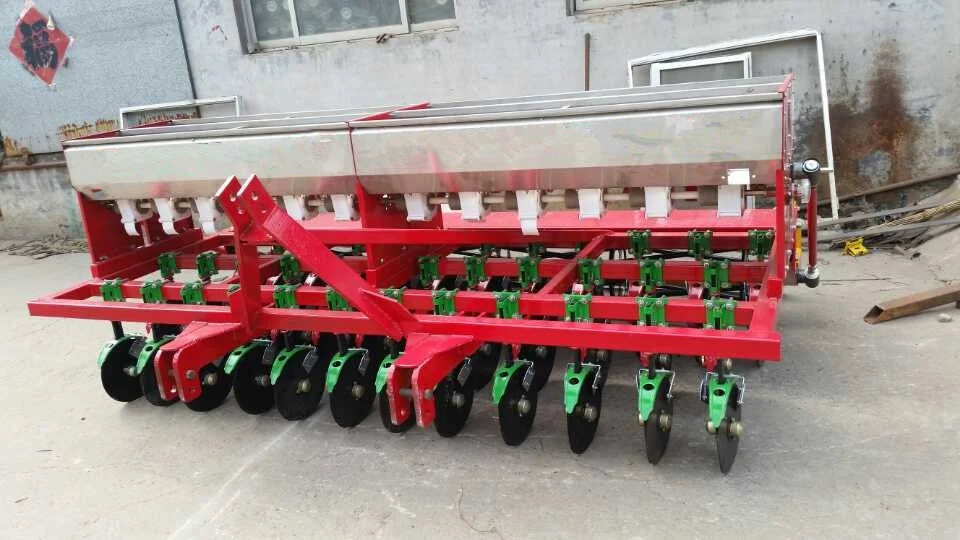 Jardinière de graines de semoir de blé à 12 rangées