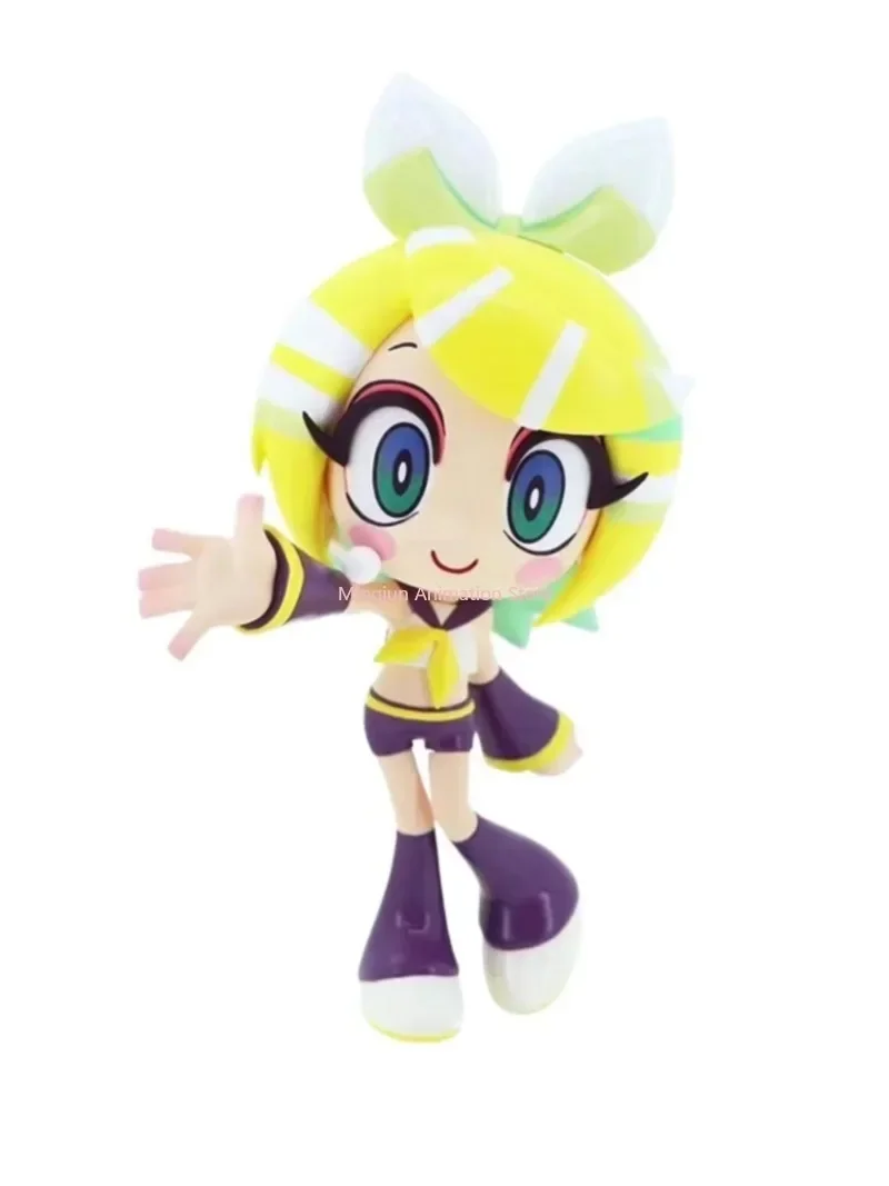 In Stock FuRyu TOONIZE Kagamine Rin Kagamine Ren Big Eye Q Version Scenery Figure Toy Gift Collection