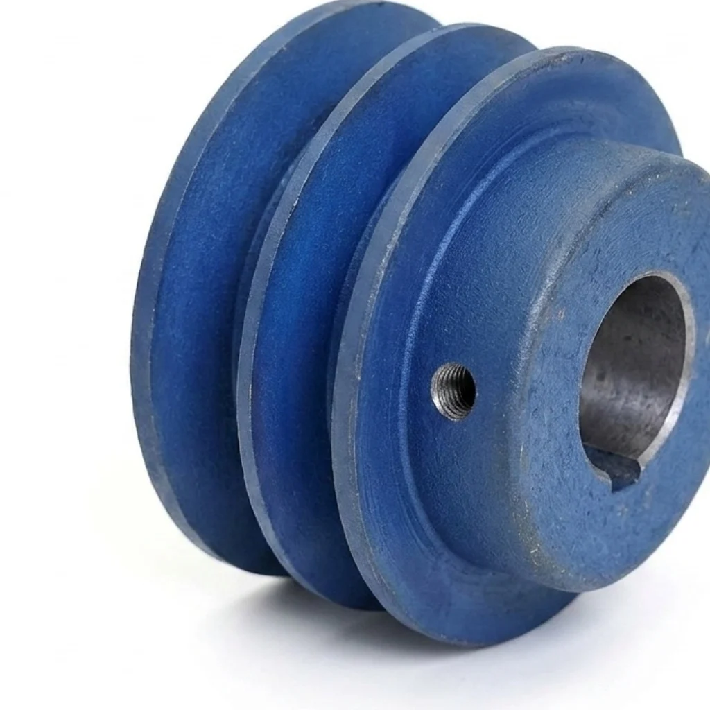 1PC Cast Iron V-Belt pulley A Type Double Slot Pulley Motor Pulley Material Dia 51mm 57mm 60mm 70mm 76mm Power Tool Accessories