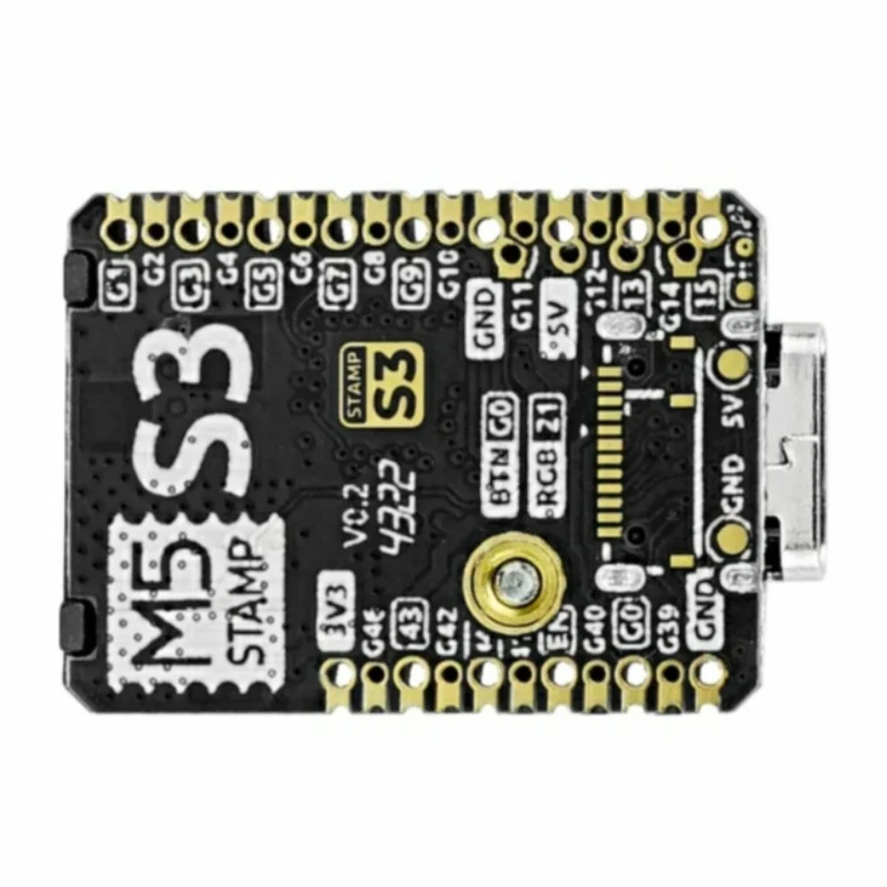For Embedded Development M5Stamp S3 Module Wireless Communication Board Circuit Breaker 23 Expandable IO Ports