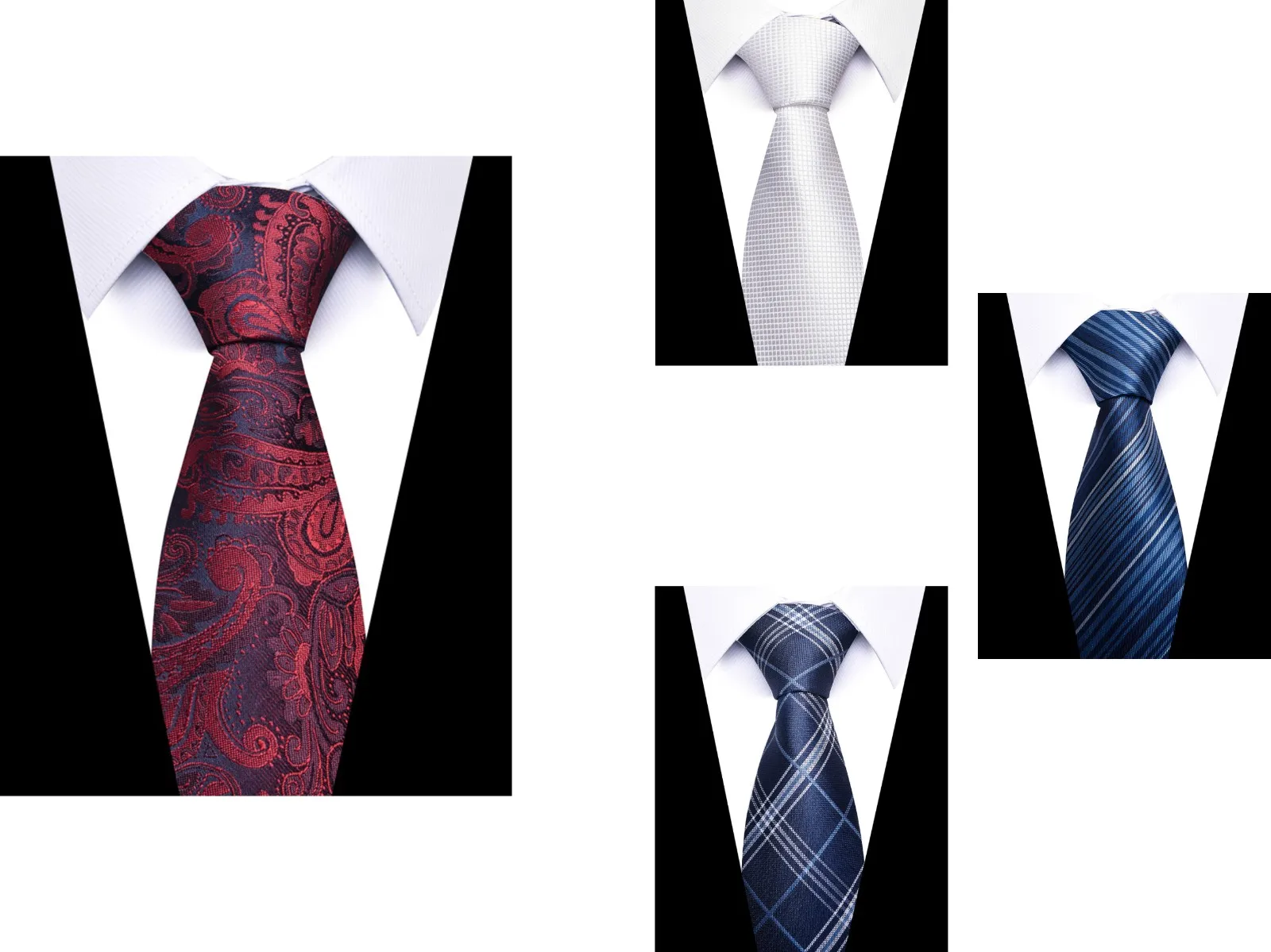 Men's Business Professionals Striped Tie Formal Occasion Wedding Suit Accessories Polyester Casual Fashionable Tie