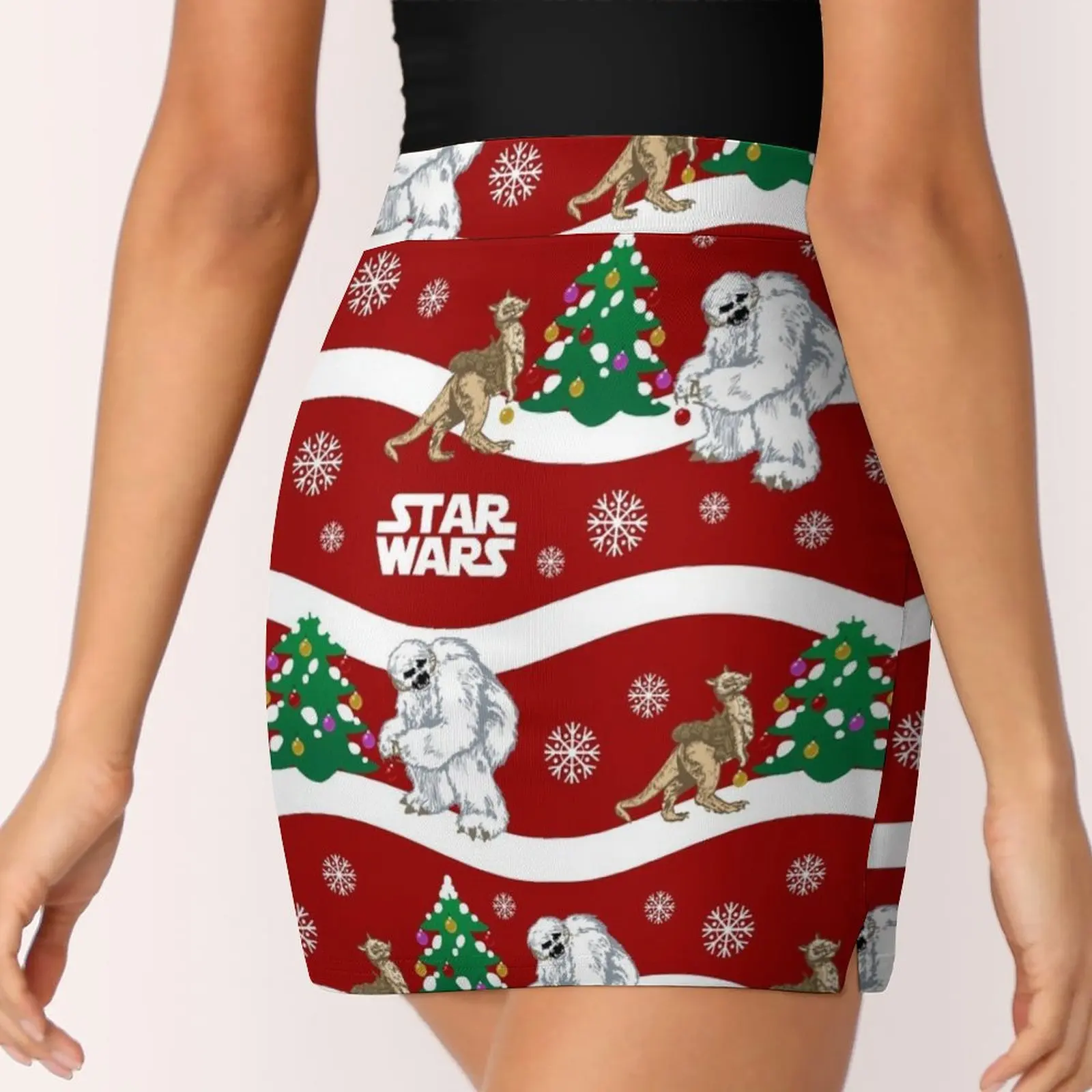 Tauntaun Wampa Weihnachten Minirock koreanischen Stil Sommer Damenbekleidung