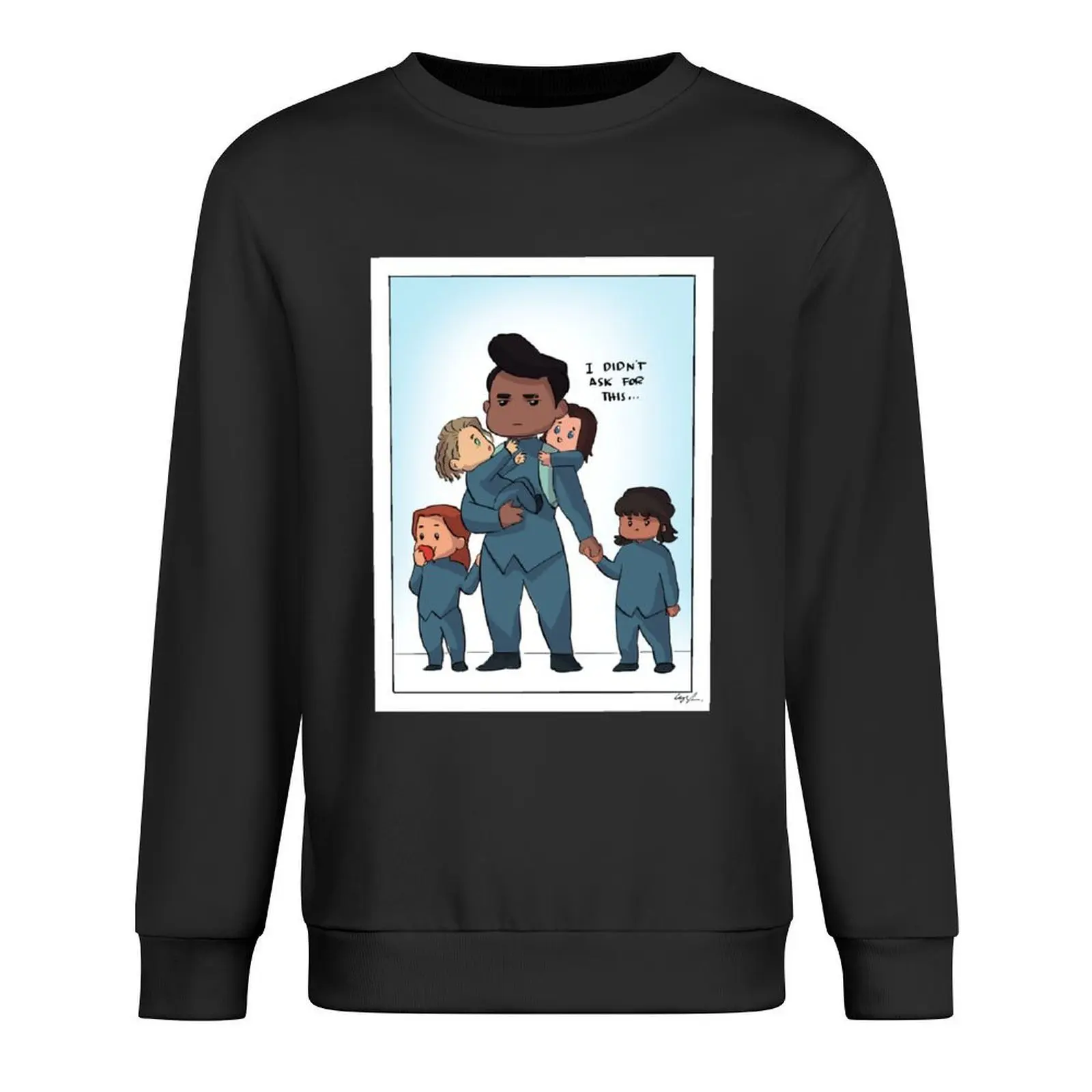 

Mamacostia Quartermama and the toddler unit Pullover anime clothes mens clothes men's sweat-shirt set mens clothing sweatshirt