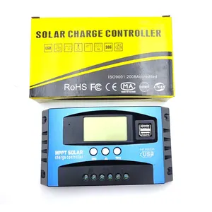 Solar load and discharge controller, LCD display, auto, dual USB, MPPT, 30a, 50a, 80a, 100a, 12v, 24V 8 Main MPPT Controller Sales - №8
