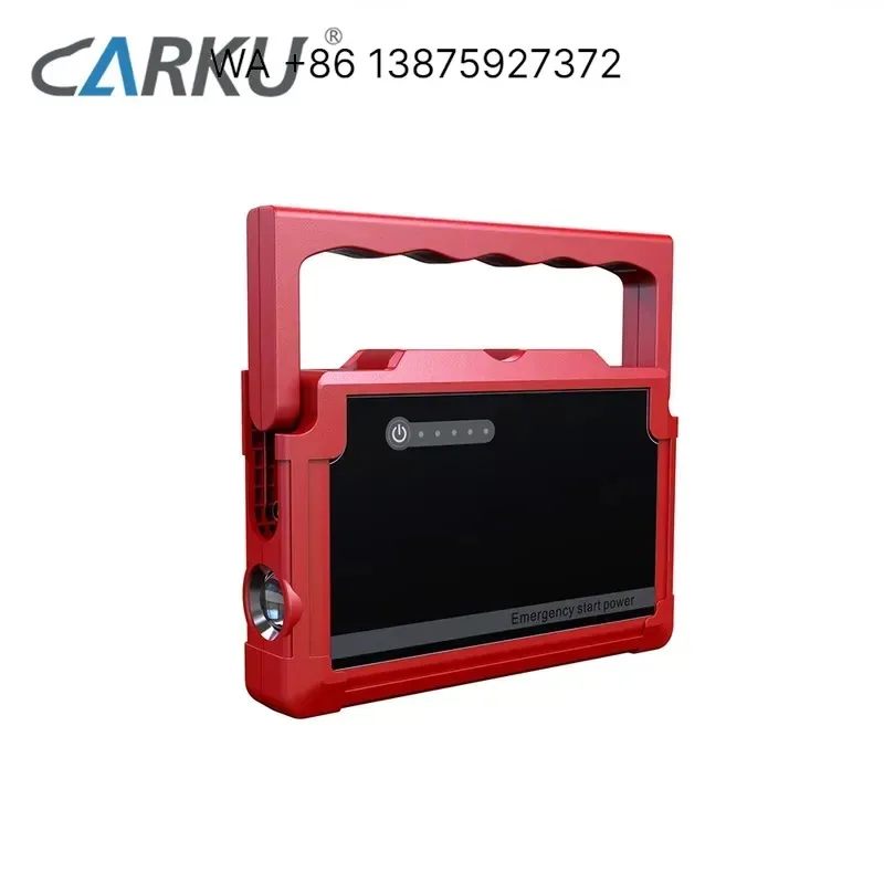 Wmwmnu for CARKU 12V Car Jump Starter Booster Portable Battery Charger Emergency Power Bank Auto Vehicle Starting Device