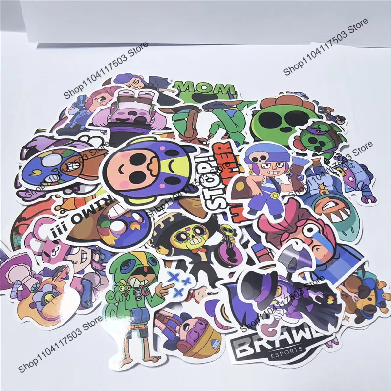 10/30/50PCS Kawaii Stickers Motorcycle Skateboard Laptop Decal Sticker Waterproof Classic Kid Toy Stickers Toy