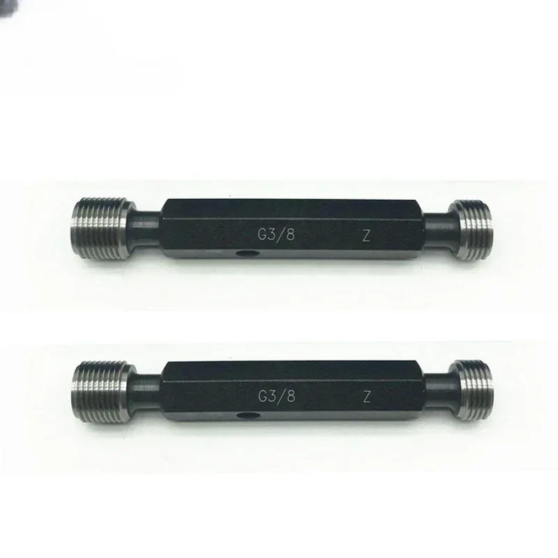 G1/8-G1'' Thread Plug Gauges | High Precision Go/No-Go Fixed Gauges | G1 3/4 Included