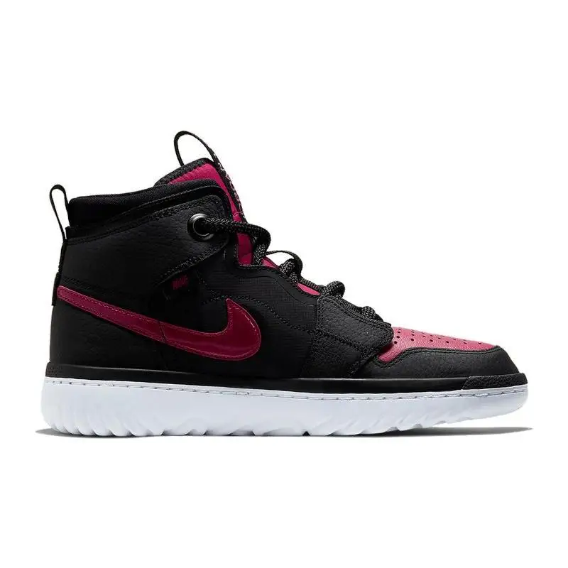 Nike Jordan 1 High React Black Noble Red Sneakers shoes AR5321-006