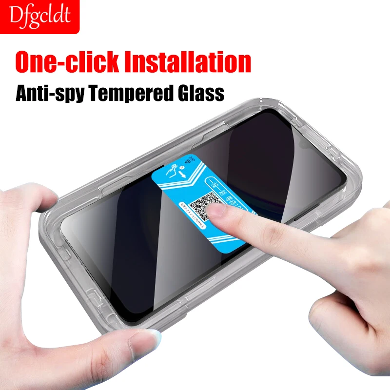 

One-click Installation Privacy Screen Protectors For Samsung Galaxy A15 A25 A35 A05 A05S A34 A24 A14 A04 A04S A73 A72 A71 Glass