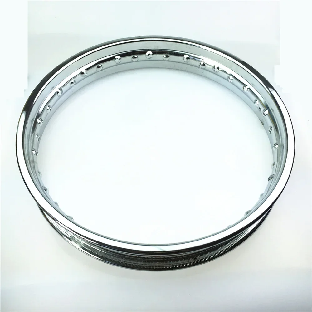 1pcs Motorcycle Wheel Rim 2.15x17 Inch / 2.15x18 Inch 1.85x17 / 18 Steel Ring 1.4X21 36 Holes 1.4/1.6/1.85/2.15/2.50/3.00x15x16