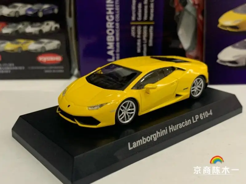 

1/64 KYOSHO Lamborghini Huracan LP 610-4 Коллекция литья под давлением сплава модель тележки украшения подарок