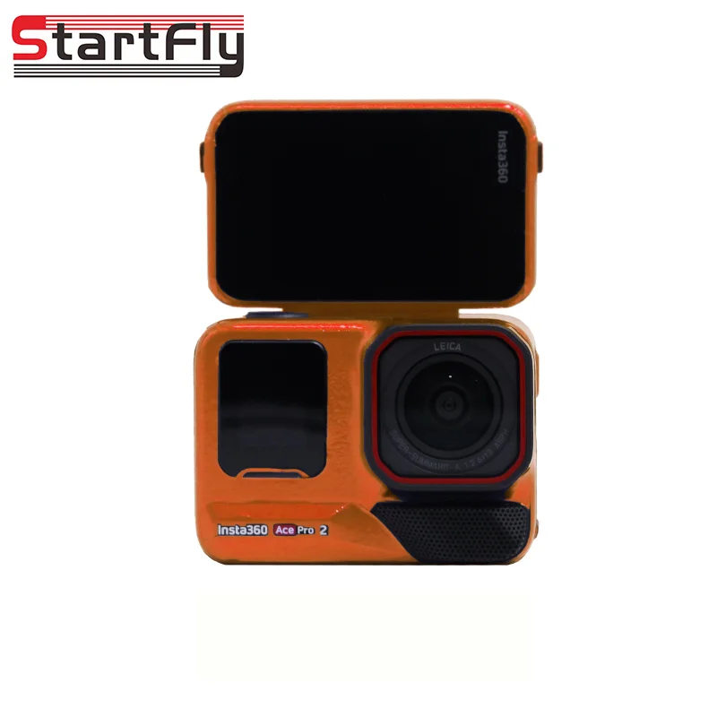 For Insta360 AcePro 2 Camera Stickers Waterproof Anti-scratch Colorful Protective Film  Ace Pro 2 Refit Decals Skin Accessories