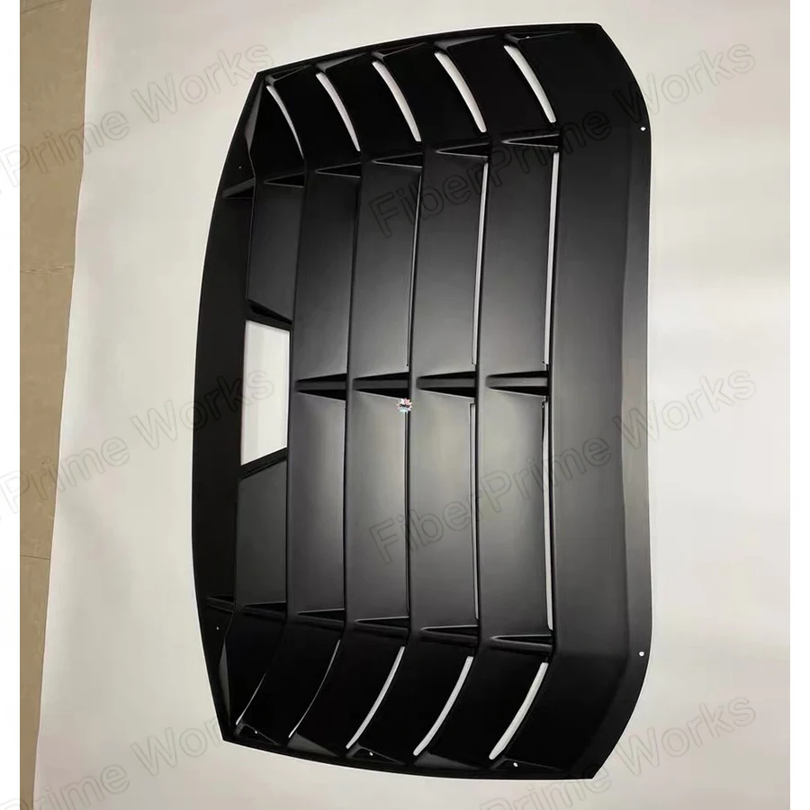 

ABS Matte Back Shutter Car Rear Window Louver Rear Sun Shade Blinds For Toyota GT86 Subaru BRZ Air Outlet trim 2013-2019