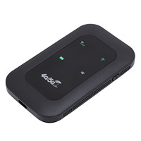 Portable 4G 5G WiFi Hotspot 300Mbps High Speed with SIM Card Slot Color LED Display Screen Supports 10 Devices for Travel