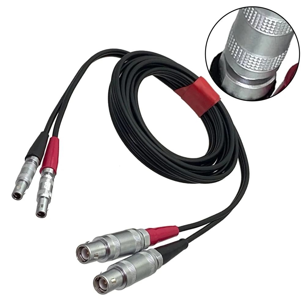 RG174 50 Ohm 1.5 Meter Dual For FFA Cable with For 1S 1 C9 Male on End and 00S 00 C5 Male on Other for Flaw Detectors
