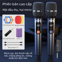 Sansui | Micro không dây sạc điện chuyên nghiệp