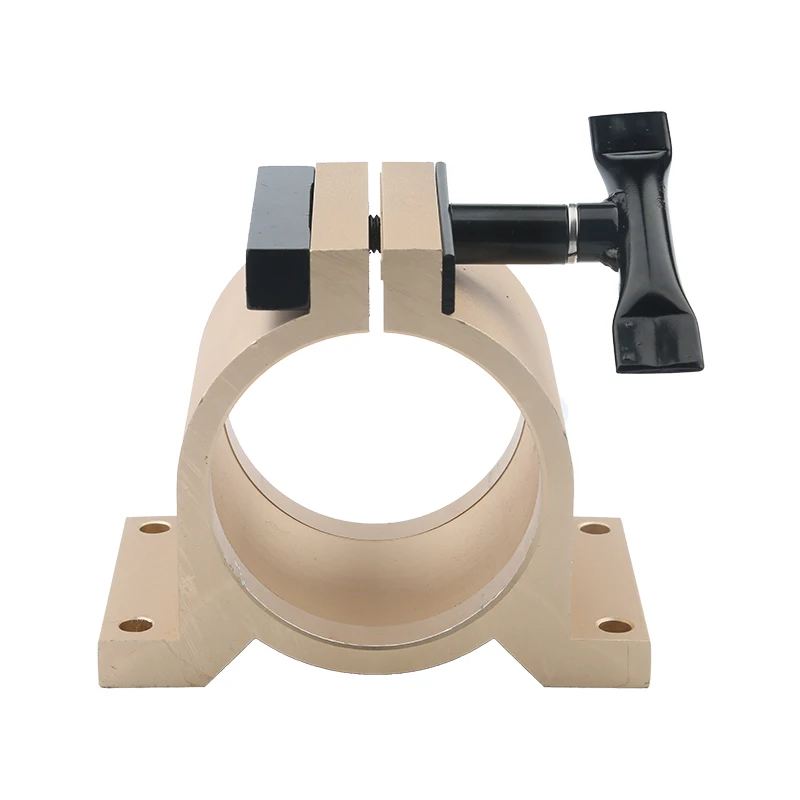 CNC Spindle Motor Clamp 65mm 80mm Spindle Clamp Bracket Aluminum Clamp Used For CNC Machine Tool Spindle Fixing Seat