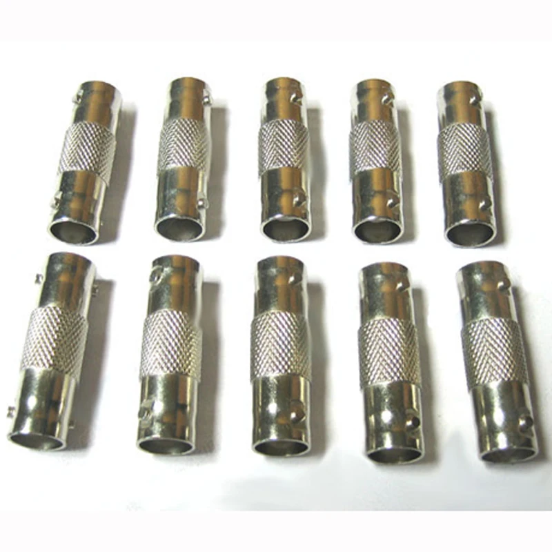 10x BNC Female to BNC Female connector Adapter fo Video Cable Cctv Cameras