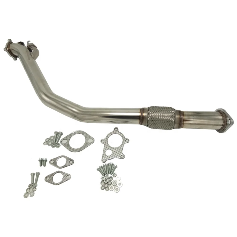 Stainless Automotive Downpipe Modification Exhaust Pipe Suitable for Mazda Miata 1.6L 1989-1993 Turbo Exhaust Manifold Downcomer