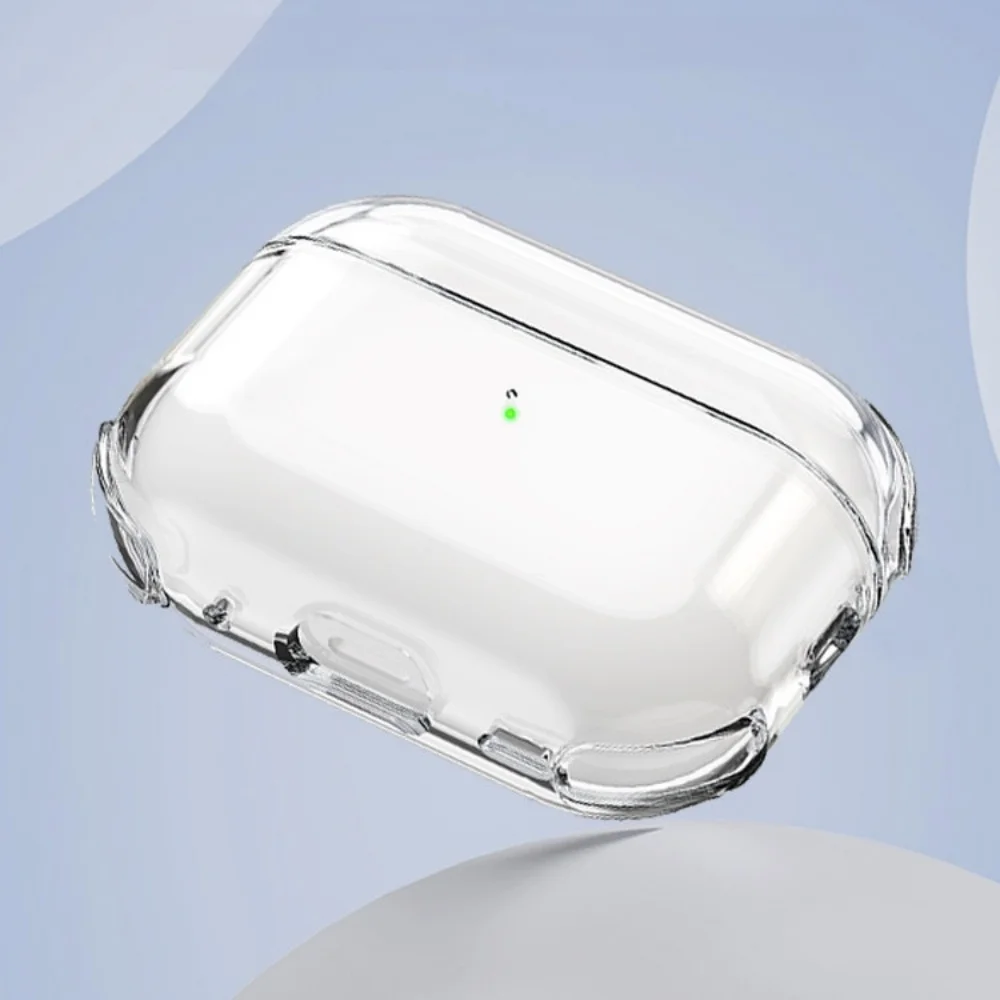 Für AirPods 5/4/Pro 3 Transparente Kopfhörerhülle mit Reinigungsstift Schutzhülle Zubehör für AirPods 5 (2026)/für AirPods 4 – Detail 2