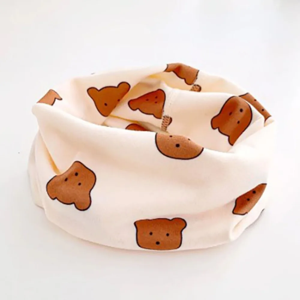 

Soft and Skin Friendly 0-12years Winter Kids Scarf Windproof Breathable Cotton Children Warmer Neck Scarf Dacron Warm